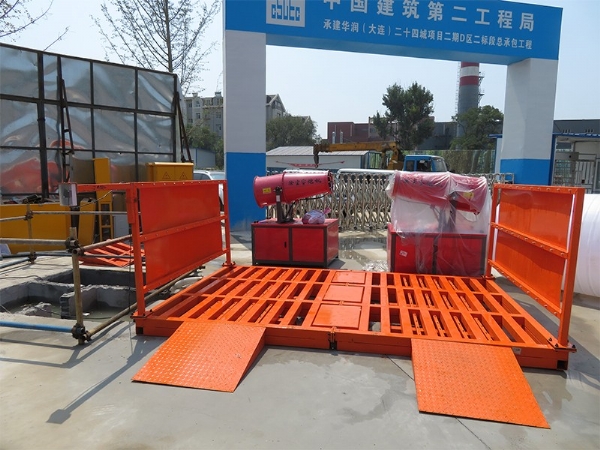 免基础工程洗车机